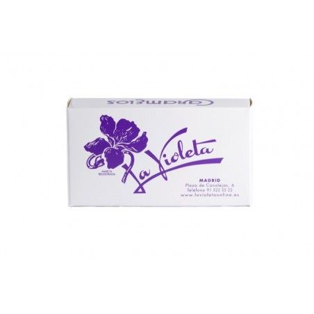 SIMPLE BOX 100 G SUGAR COATED VIOLET FLOWER