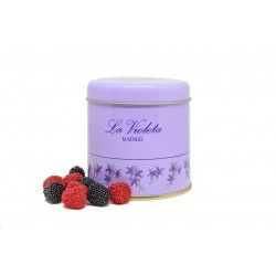 OLD FASHIONED TIN 300 G BLACKBERRY SWEETS